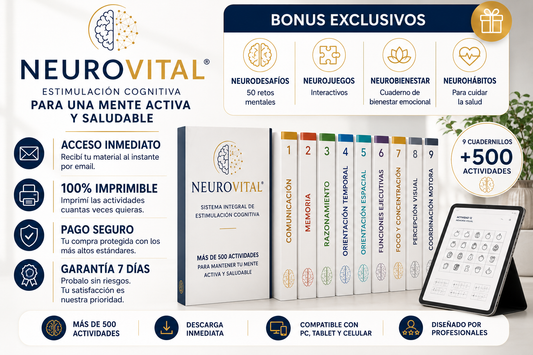 Método NeuroVital® + 4 Bonus de regalo