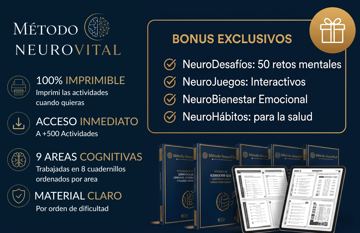 Método NeuroVital + 4 Bonus de regalo